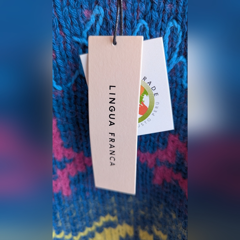 NWT Lingua Franca 'Whatever' Alpaca Blend Sweater - Picture 4 of 9